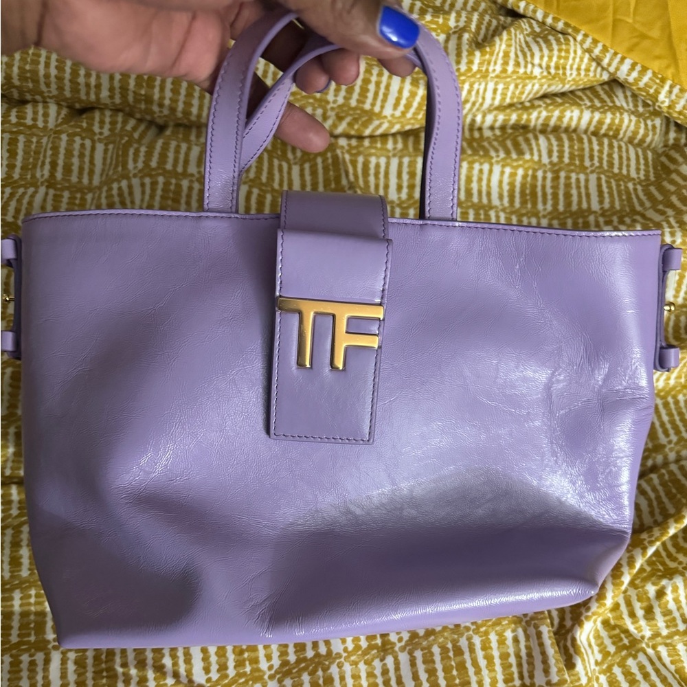 NWT Tom ford lilac hand bag!!